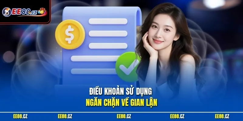 Điều khoản sử dụng ngăn chặn về gian lận