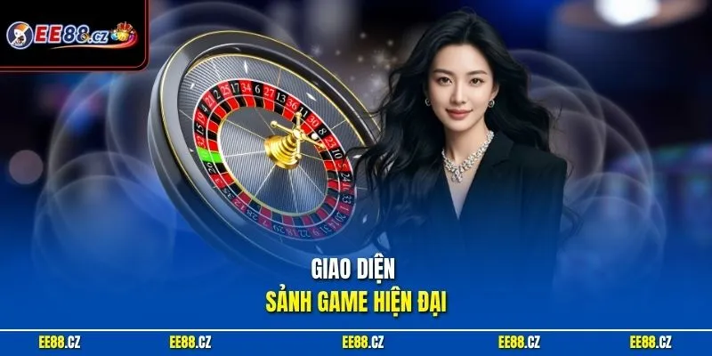 Giao diện sảnh game hiện đại